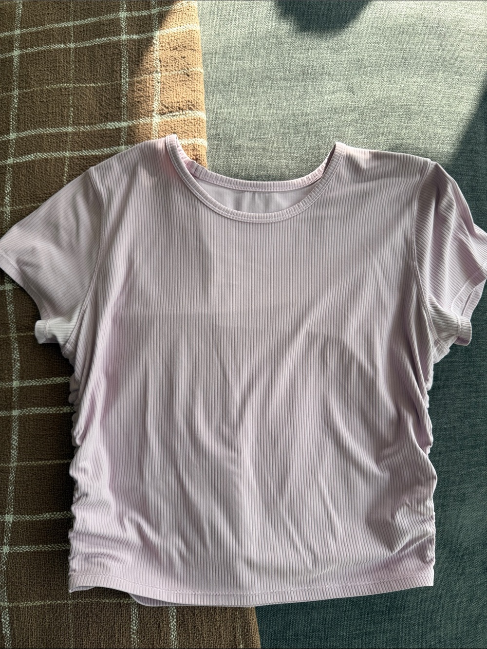 Lulu Vitapink “all it takes” ribbed tee